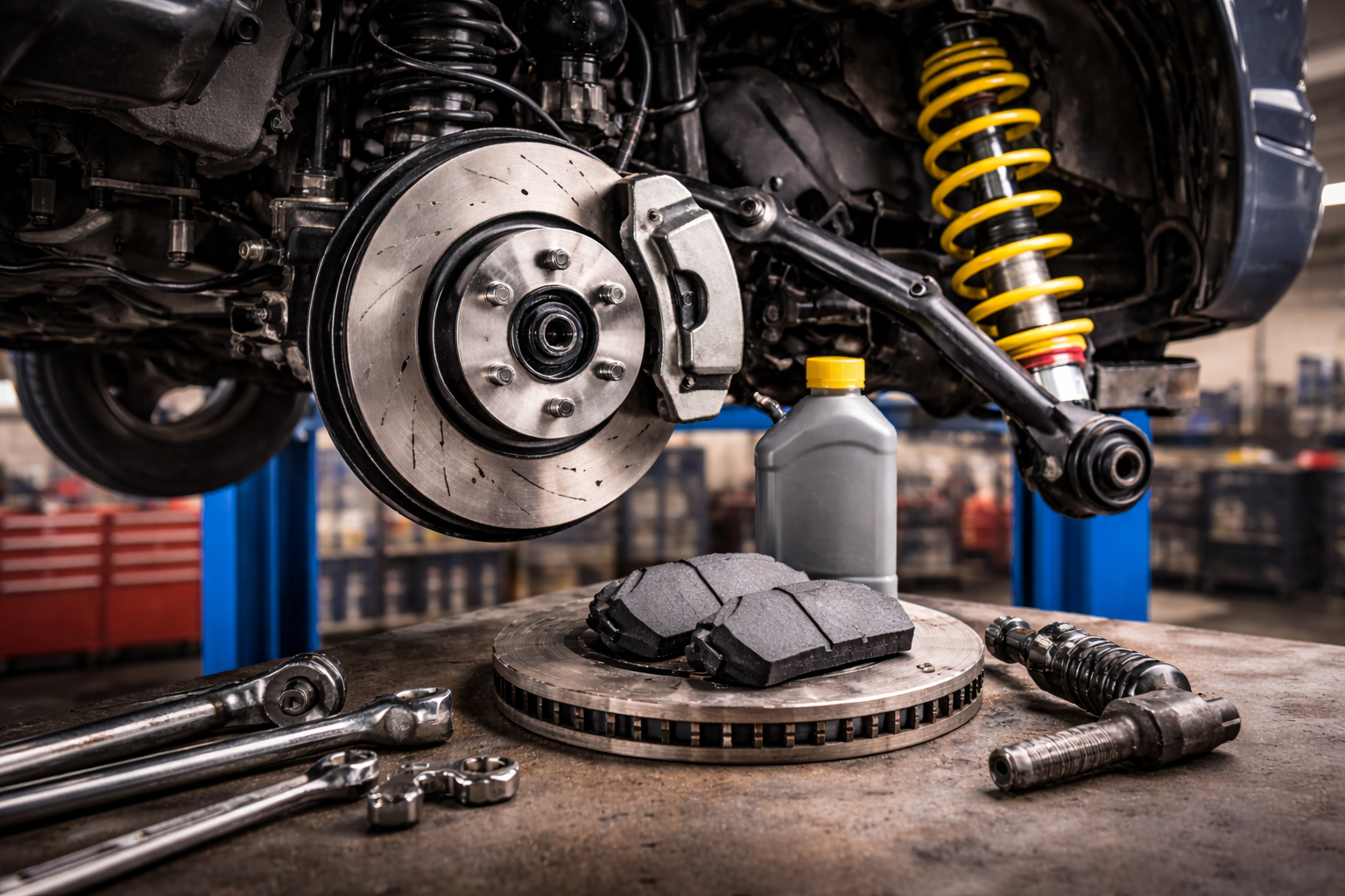 How Worn Suspension and Brakes Increase Stopping Distance