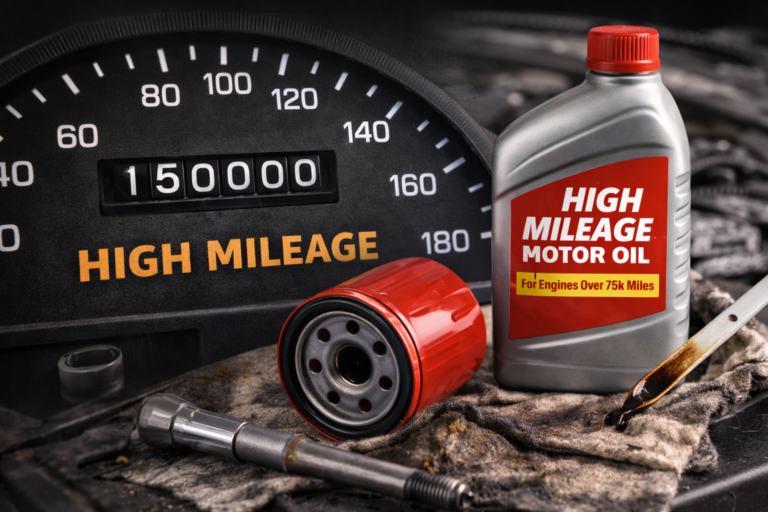 High Mileage oil changes